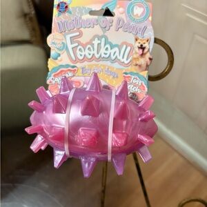 Bow Wow Spike Ball With Loud Squeaker  Ball  5.5”